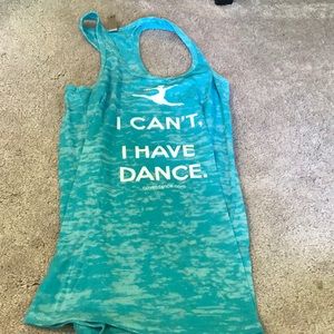 Blue Dance Tank Top